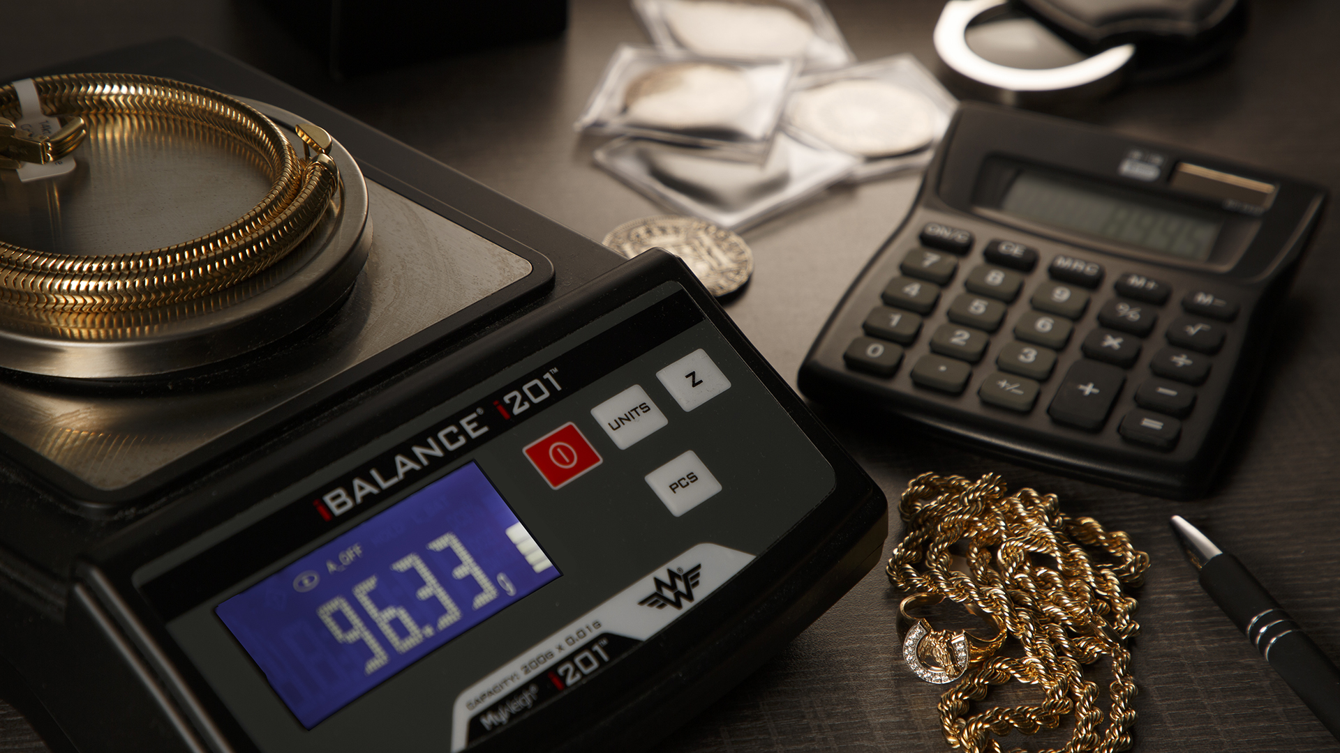 L'or et la calculatrice
