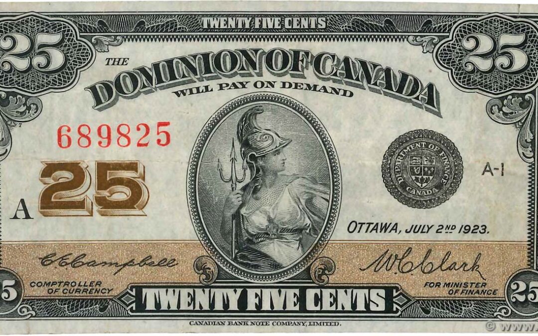 Canadian Shinplasters: The Story Behind Canada’s Famous 25-Cent Notes